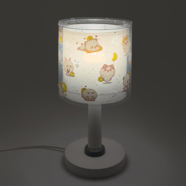 Dalber 41761E - Lampă LED pentru copii KAWAII FRIENDS 1xG4/4W/230V gri