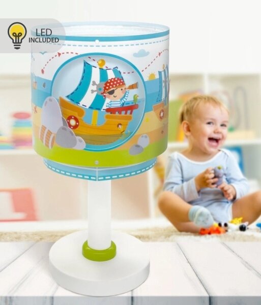 Dalber 60651N - Lampă de veghe LED pentru copii PIRATE ISLAND 1xG4/4W/230V, multicoloră