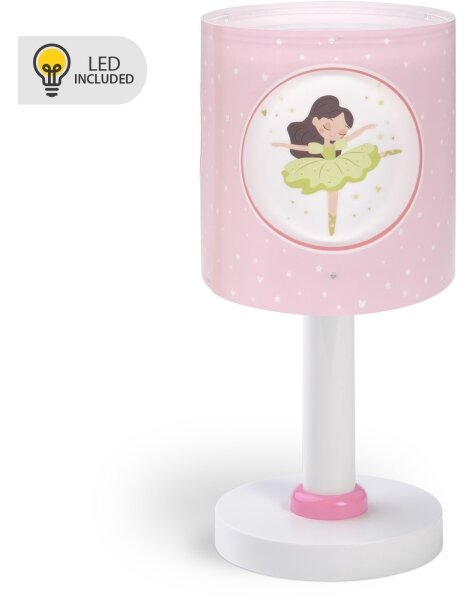 Dalber 60911 - Lampă de veghe LED pentru copii PRINCESS DANCE 1xG4/4W/230V, roz