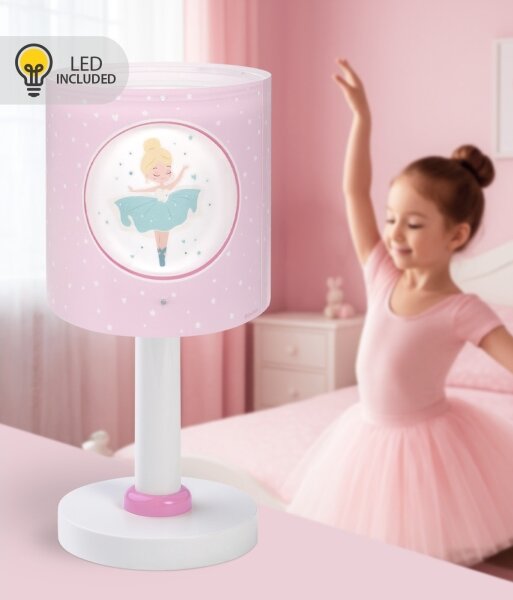 Dalber 60911 - Lampă de veghe LED pentru copii PRINCESS DANCE 1xG4/4W/230V, roz