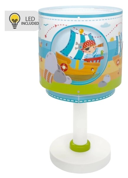 Dalber 60651N - Lampă de veghe LED pentru copii PIRATE ISLAND 1xG4/4W/230V, multicoloră