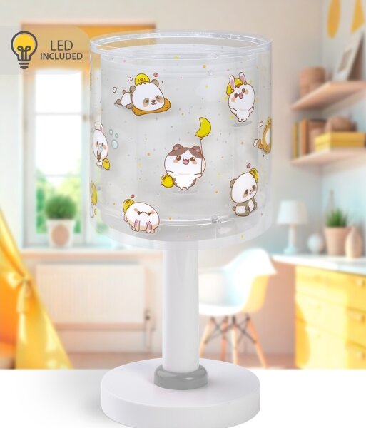 Dalber 41761E - Lampă LED pentru copii KAWAII FRIENDS 1xG4/4W/230V gri