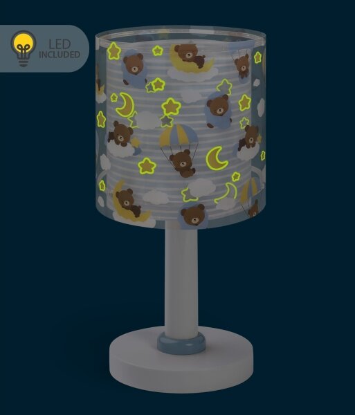 Dalber 41571T - Lampă LED pentru copii BABY TEDDY, 1xG4/4W/230V, albastră