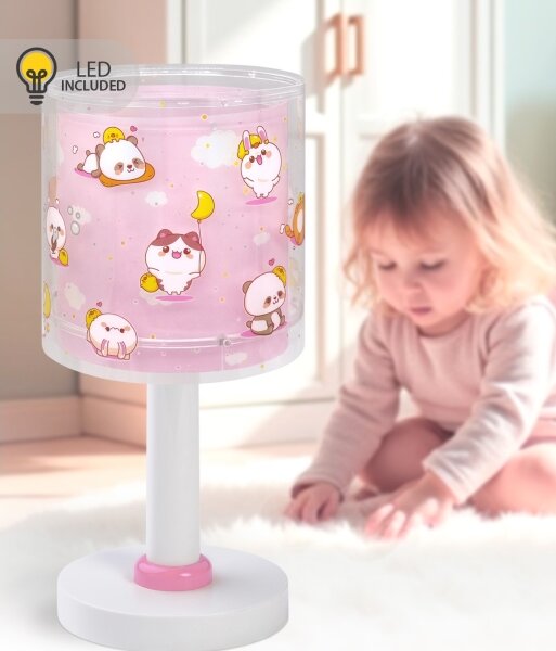 Dalber 41761S - Lampă LED pentru copii KAWAII FRIENDS 1xG4/4W/230V, roz