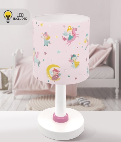 Dalber 42491N - Lampă LED pentru copii FAIRY DREAMS 1xG4/4W/230V, roz