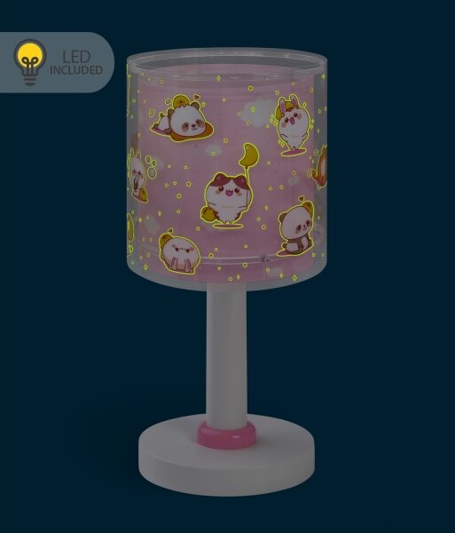 Dalber 41761S - Lampă LED pentru copii KAWAII FRIENDS 1xG4/4W/230V, roz