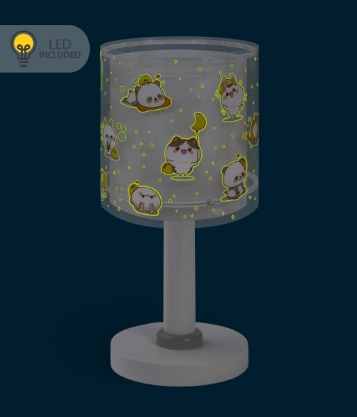 Dalber 41761E - Lampă LED pentru copii KAWAII FRIENDS 1xG4/4W/230V gri