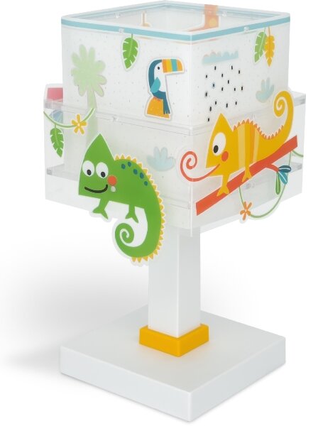 Dalber 63311N - Lampă LED pentru copii HAPPY JUNGLE, 1xG4/4W/230V, multicoloră