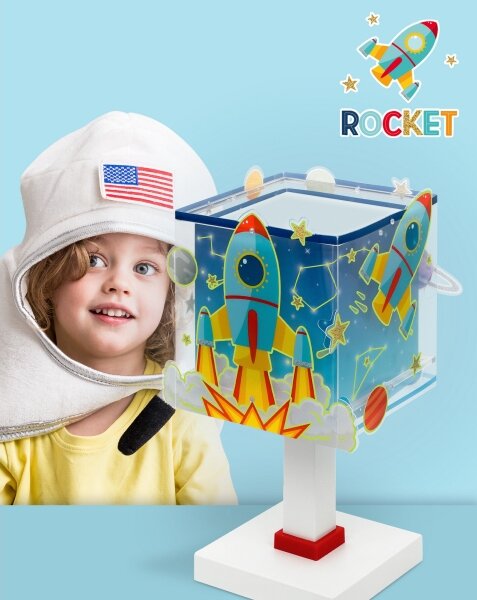 Dalber 63351N - Lampă LED pentru copii ROCKET 1xG4/4W/230V, multicoloră