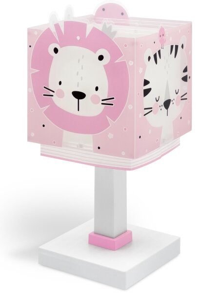 Dalber 63111NS - Lampă de veghe LED pentru copii BABY JUNGLE 1xG4/4W/230V, roz