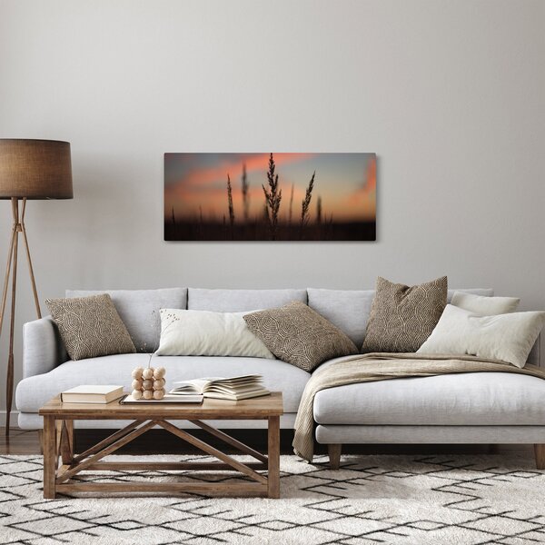 Tablou - Silueta plantei (120x50 cm)