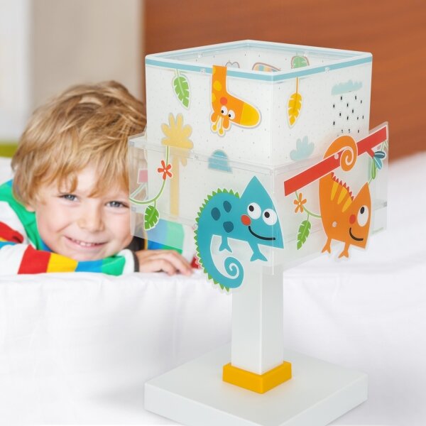 Dalber 63311N - Lampă LED pentru copii HAPPY JUNGLE, 1xG4/4W/230V, multicoloră