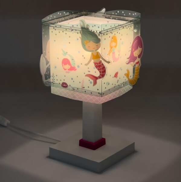 Dalber 63441N - Lampă de noptieră LED pentru copii MERMAIDS 1xG4/4W/230V multicoloră