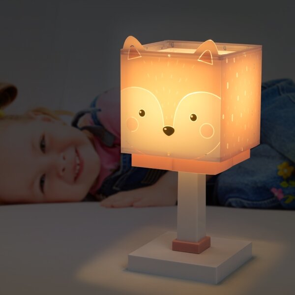 Dalber 64581N - Lampă LED pentru copii LITTLE FOX 1xG4/4W/230V roz