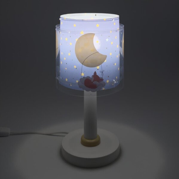 Dalber 76631 - Lampă LED pentru copii MOON DREAMS, 1xG4/4W/230V, albastră
