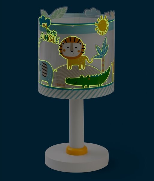 Dalber 76111N - Lampă LED pentru copii MY LITTLE JUNGLE 1xG4/4W/230V multicoloră