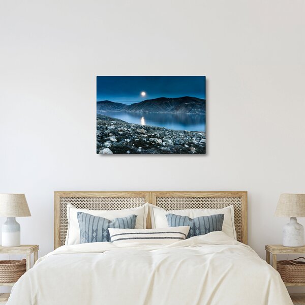 Tablou - Islanda noaptea (70x50 cm)