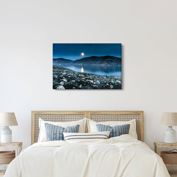 Tablou - Islanda noaptea (90x60 cm)