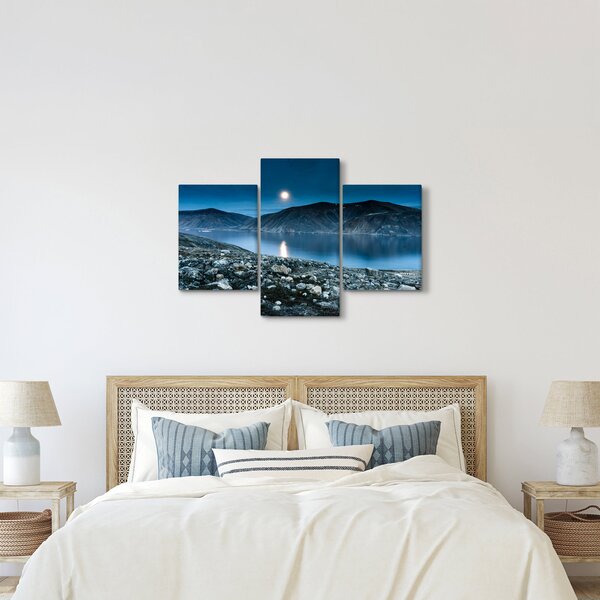 Tablou - Islanda noaptea (90x60 cm)