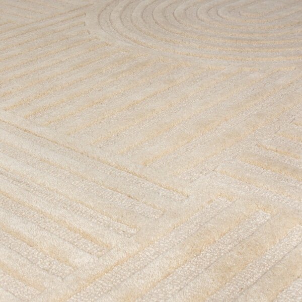 Covor de lână bej 60x230 cm Zen Garden - Flair Rugs
