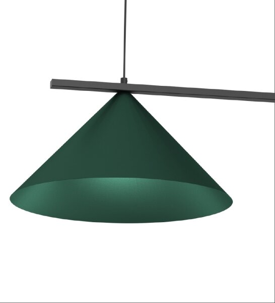 Pendul pe cablu CAPITAL 2xGX53/15W/230V verde