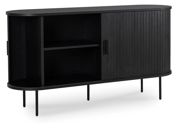 Dulap Trisha 140 (negru). Promo -18%. 1157030