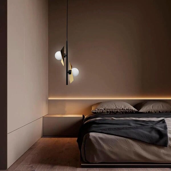 Lampă de tavan APP1410-CP BLACK GOLD