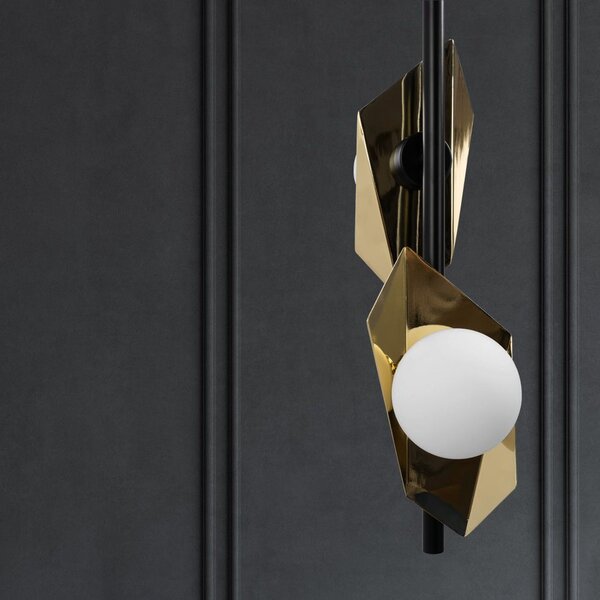 Lampă de tavan APP1410-CP BLACK GOLD