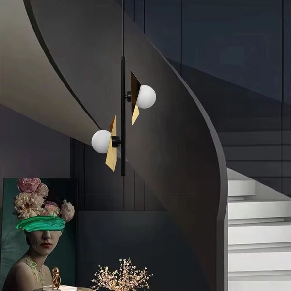 Lampă de tavan APP1410-CP BLACK GOLD