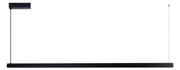 Immax NEO 07308L-LED Lustru suspendat pe cablu MADEIRA, reglabil, 44W/230V, Wi-Fi Tuya, 202 cm, negru