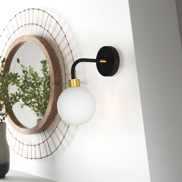 Lampa de perete APP1301-1W Black Gold