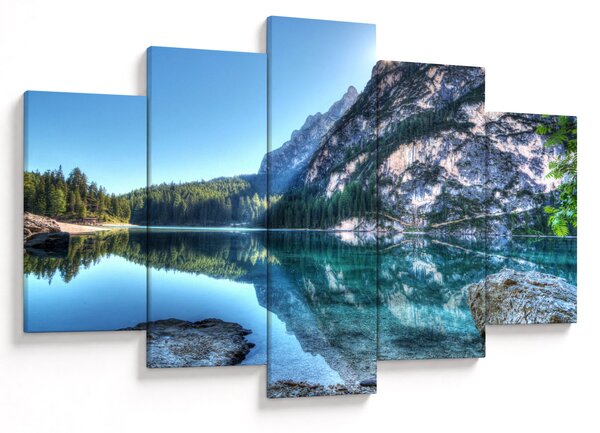 Tablou - Lac montan (150x105 cm)