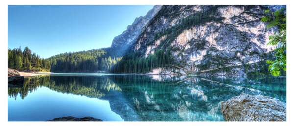 Tablou - Lac montan (120x50 cm)