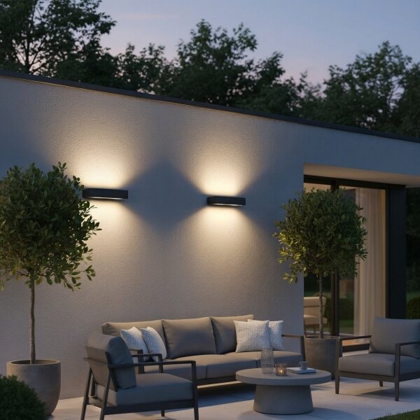 Ideal lux - Corp de iluminat perete 2xE27/60W/230V