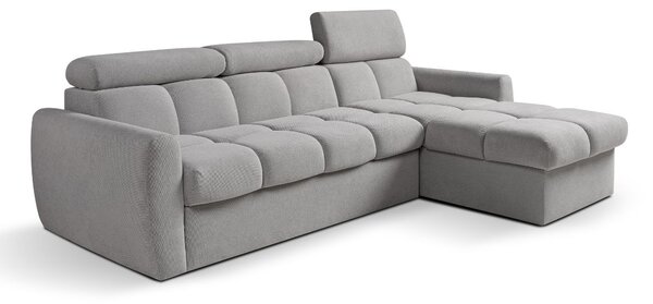 Colțar extensibil tip bubble cu tetiere reglabile Bueno (247 cm)