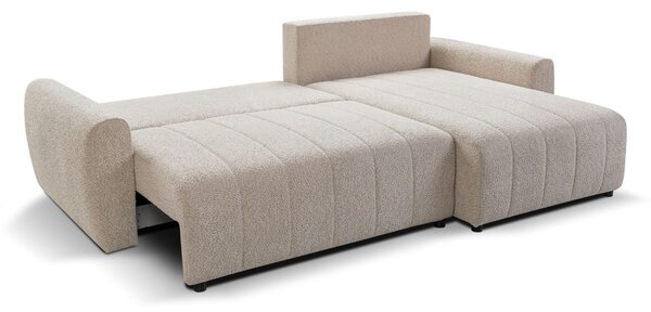 Canapea de colț extensibilă Luna New (255 cm)