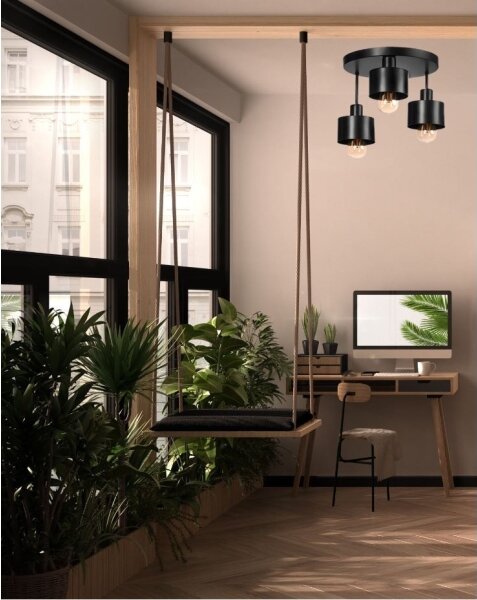 Lustră aplicată BODO 3xE27/60W/230V