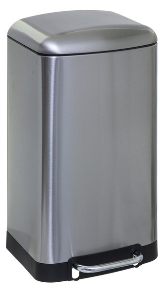 Cos de gunoi din metal, cu pedala, 30L