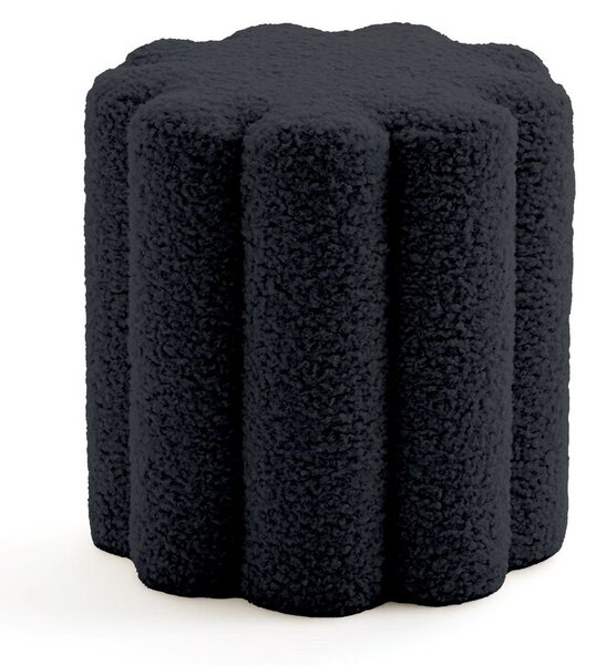 Pouf decorativ Bouclé, 38 x 40 cm, MOKA