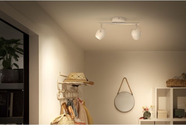 Spot PLANET 2xLED/4,2W/230V Philips Lirio 57032/31/P0