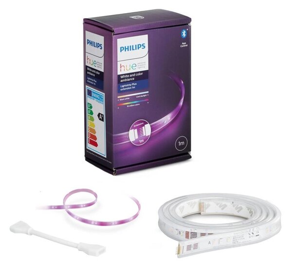 Banda LED RGBW reglabilă Philips Hue WHITE AND COLOR AMBIANCE 1m LED/11W/12V