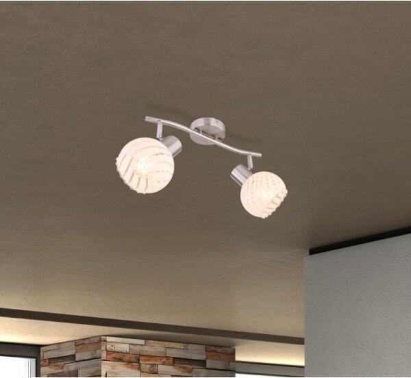 Globo 54025-2 - Lampă spot WILLY 2xE27/40W/230V