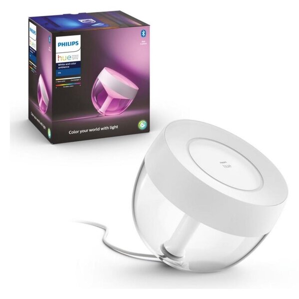 Philips Hue IRIS LED lampă de birou RGB dimabilă, 8,2W, 230V, albă