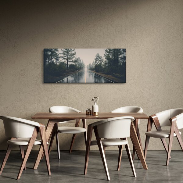 Tablou - Drum în ploaie (120x50 cm)