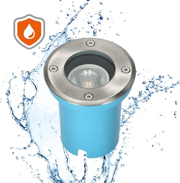 Corp de iluminat încastrat de exterior ENTRADA2 1xGU10/50W/230V IP65