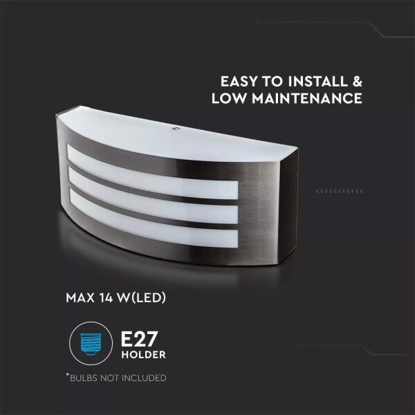 Aplică perete exterior 1xE27/15W/230V IP44