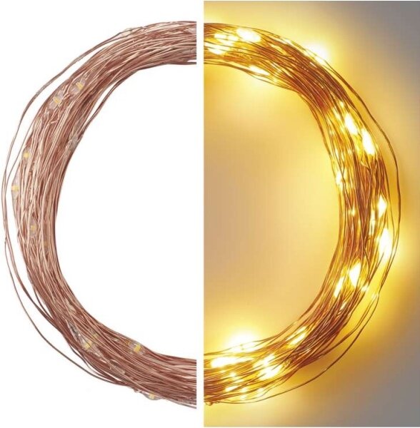 Ghirlandă LED de Crăciun pentru exterior 100xLED/15m IP44 alb cald