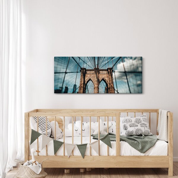 Tablou - Podul din Brooklin (120x50 cm)
