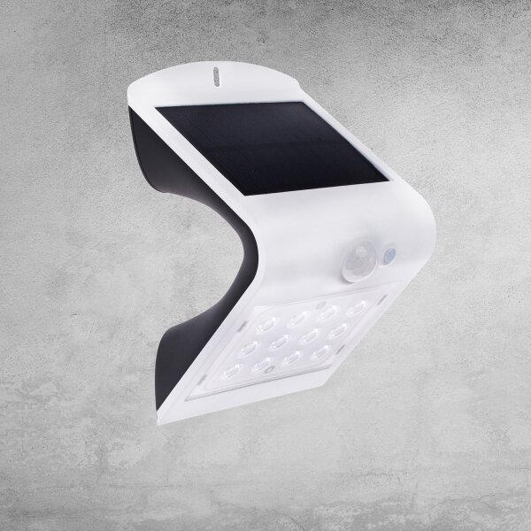 Lumină solară LED cu senzor mișcare LED/1,5W/1200mAh 3,7V IP65