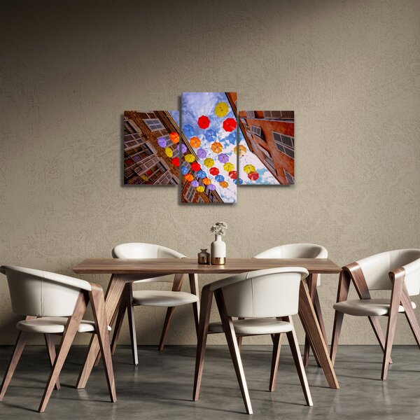 Tablou - Umbrele colorate (90x60 cm)